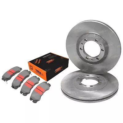 2 Front Disc Rotor + Brake Pads Set For Holden Rodeo TFS25 1998~2003 R7 R9 4X4 • $139.95