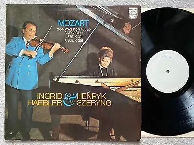 Mozart Sonatas For Piano And Violin - Szeryng - Haebler - Philips LP 6500 143 WL • £19.99