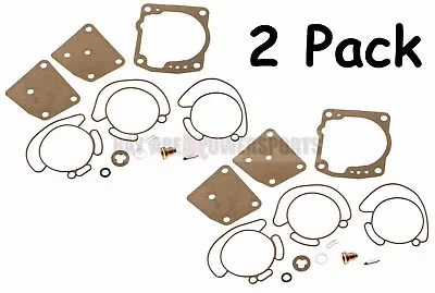 Johnson Evinrude Twin Carburetor Carb Rebuild Kit V4 V6 90 100 115 150 175 HP • $32.95