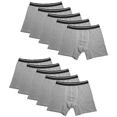 10PK Mens Performance Boxer Briefs Breathable Comfort Waistband Underwear Shorts • $28.99
