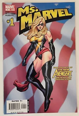 Ms. Marvel #1 (2006 Marvel) VF/NM Frank Cho Cover Carol Danvers • $8.99