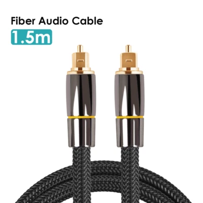 £13.19 • Buy Digital Toslink Cable 1.5m Audio Cable SPDIF Output Line 5.1 Channel Amplifier