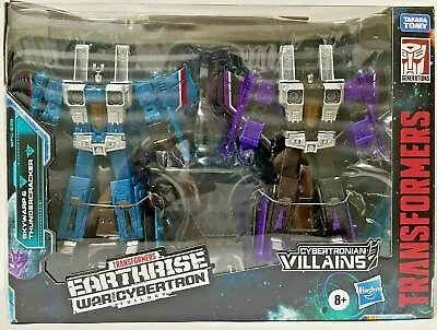 £109.92 • Buy Hasbro Transforms Wfc Earthrise Skywarp & Thundercracker Voyager 2 Pack Figure