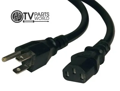 Vizio SV420XVT1A TV AC Power Cord Cable Wire POWERCORD-SCC • $8.86