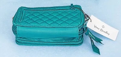 Brand New Vera Bradley All In One Crossbody Rfid Bag Forever Green • $35