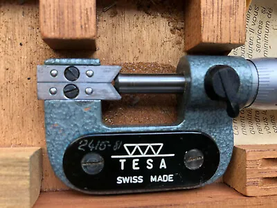 Micrometer Tesa V-Anvil 1-7mm 5 Dents • $149.99