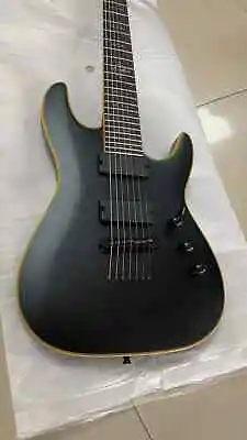 Factory Customized New 8-string Electric Guitar Matte Black Body Active Pickup • $353.40