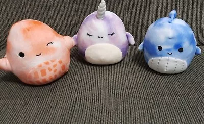 Squishmallow Sealife Nabila Samir Livvy Small 5  Starfish Dolphin Narwhal • $11