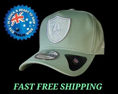 Oakland Las Vegas Raiders Nfl New Era 9forty Mint Snapback Cap Hat La Ny Nba Mlb • $35