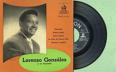 LORENZO GONZALEZ / Nunca Jamas / ODEON MSOE 16.066 Spain 1958 EP 45rpm EX • $25