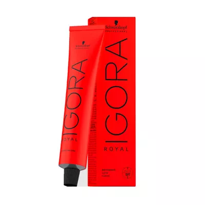 Schwarzkopf Igora Royal Hair Dye Colour Color Cream 60ML • £6.95