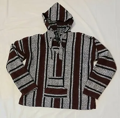 Mexican Pancho Baha Skater Hoodie Large • $15
