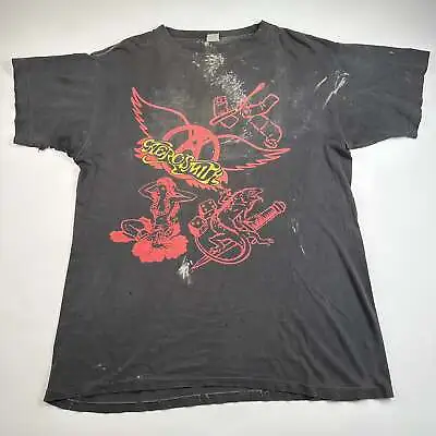 Vintage 1988 Aerosmith Shirt XL Permanent Vacation • $115