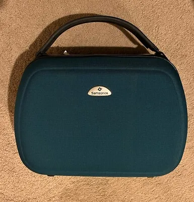 Vintage Samsonite Travel Vanity Soft Case Bag With Extendable Strap Combi Lock • £44.99