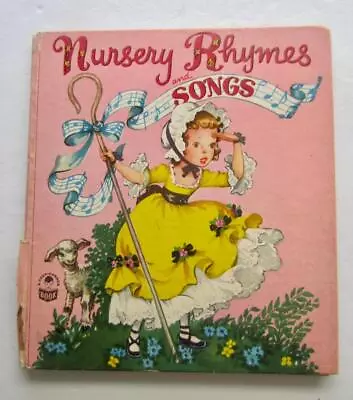 Vintage Childrens Cozy Corner Book NURSERY RHYMES AND SONGS ~ Corinne Malvern • $14.99