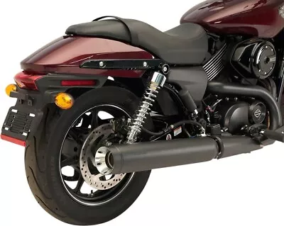 SuperTrapp 4  Stout Slip-On Exhaust Black Ceramic #147-65750 Harley Davidson • $313.41