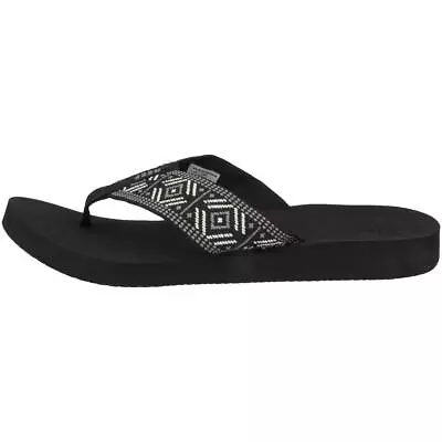 Reef Women's Sandals Reef Spring Woven Black/White • $19.36