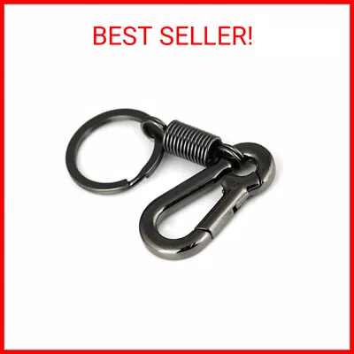 Maycom Retro Style Simple Strong Carabiner Shape Keychain Key Chain Ring Keyring • $12.81