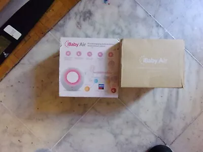 IBaby Air Smart Air Quality Monitor/ Ion Purifier W/ Baby Audio Monitor White • $22