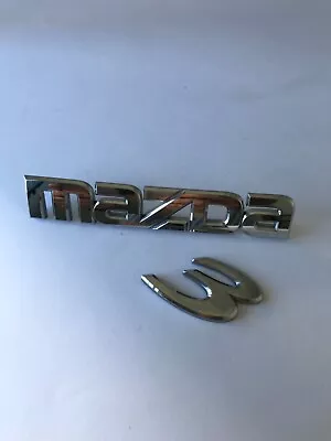 MAZDA 3 Badges Emblem Genuine & Original. GC. #BBM4-51710 & #BN8V Free Post! • $27.90