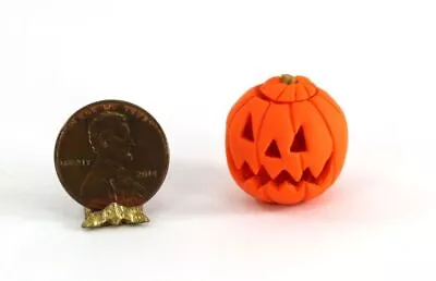 Dollhouse Miniature 1:12 Scale Scary Halloween Jack-O-Lantern • $8.99