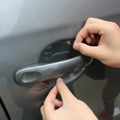 $3.69 • Buy 4x Invisible Car Door Handle Films Protective Scratches Protector Accessories