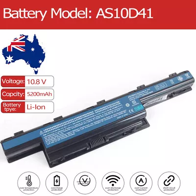 Laptop Battery For Acer Aspire 4551G-P522G50MnskC019 AS-V3-571G-32354G50MAKK • $48.98