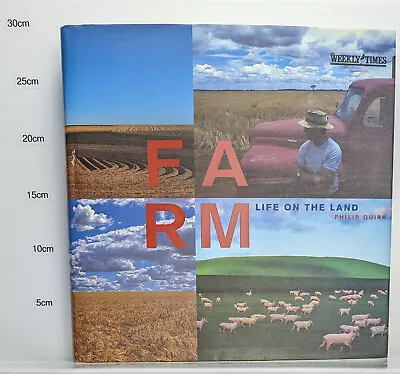 £16.30 • Buy Farm Life On The Land By Philip Quirk - Large Hardcover Book GC Tabletop Book