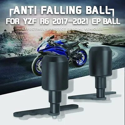 CNC Frame Sliders Fairing Crash Protector For Yamaha YZF-R6 YZF R6 2017-2021 • $92