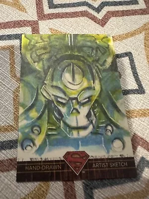 DC Superman Legend Atomic Skull Brainiac Sketch Card 1/1 • $25