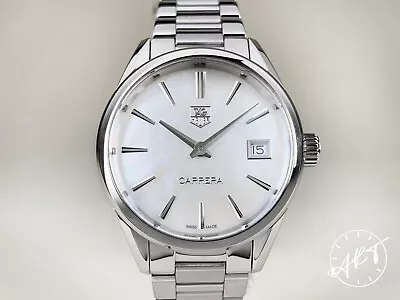 *Rare* TAG Heuer Carrera Lady Mother Of Pearl Dial Quartz Watch W/ Box & Paper • $1095
