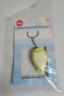 San-X Japan Jinbesan Yellow Whale Scented Squishy Keychain • $12.95