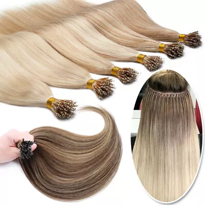 CLEARANCE 200G+ THICK Nano Ring 100% Remy Human Hair Extensions Micro Nano Beads • $47.60