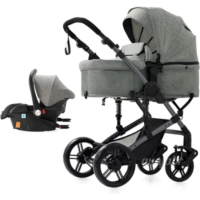 £259 • Buy 3 In 1 Mum's Bag Rain Cover Foot Muf Baby Pram Travel System With Carseat ISOFIX