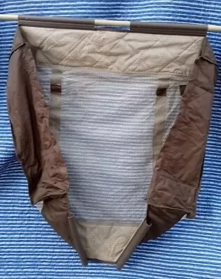 Graco Bassinet Insert Replacement  Brown/ Beige Straight Sides 26 X 38 • $29.99