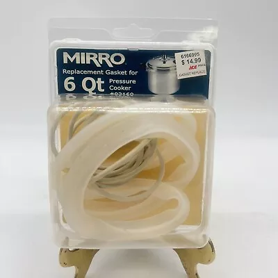 Mirro 6 Qt Pressure Cooker Gasket Rubber 92160 Replacement Gasket • $14.99