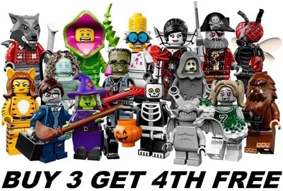 £114.95 • Buy Lego Minifigures Series 14 71010 Monsters Halloween Figures Rare Retired