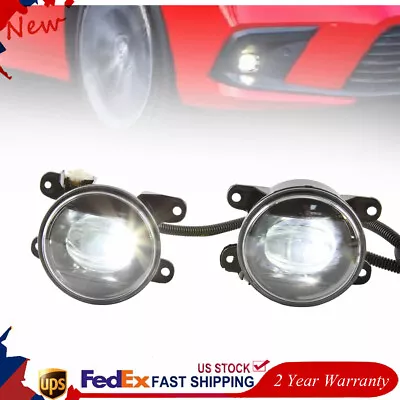 Fit Honda Civic Sedan 2022 2023 Front Bumper LED Fog Lights + Cable Switch Pair • $37.05