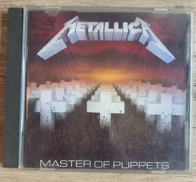 Metallica : Master Of Puppets CD: Metal Heavy Metal Thrash 80s • $7.99