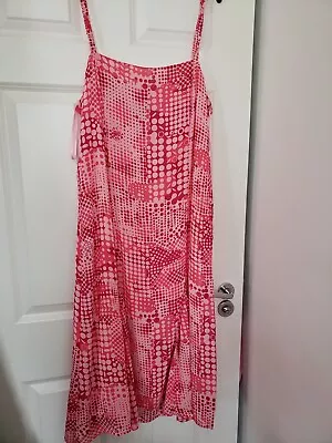 Size 16 - Pink  Summer  Dress • £3.75