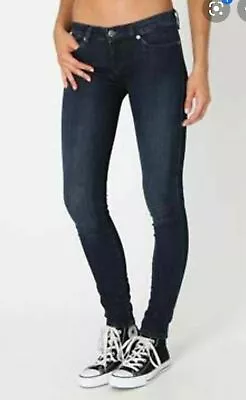 KSUBI Designer Label Womens Blue Skinny Pins In Brenda Blue Slim Jeans Size 24 • $25.20