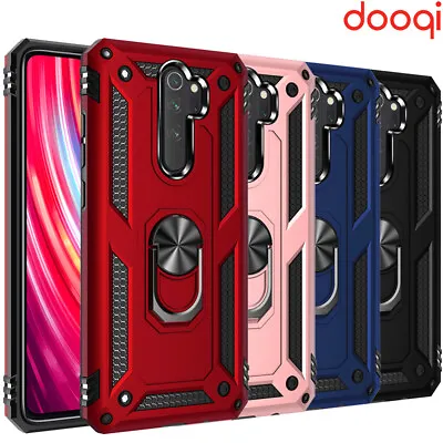 For Xiaomi Redmi Note 8 / 8 Pro Shockproof Magnetic Ring Holder Military Case • $8.99