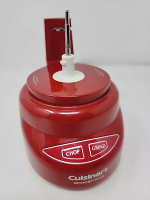 Cuisinart Mini Prep Plus Food Processor Motor Base CGC-2 RED • $25.99