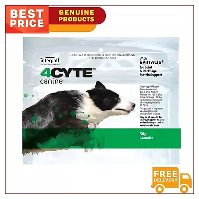 4Cyte  50 Gm Canine Joint Support Supplement Granules For Dogs • $53.97