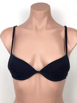 LA PERLA NWT New Project Cotton Padded Underwire Bra - Navy • $44.99