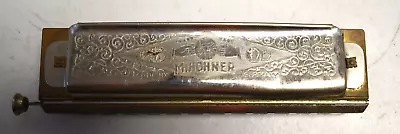 1970's Vintage M. Hohner Super Chromonica 270-C 12 Key Hole Harmonica With Case • $49.99