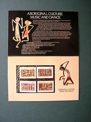 1982. Aboriginal Culture Of Australia.  Stamp Pack. • $2.90