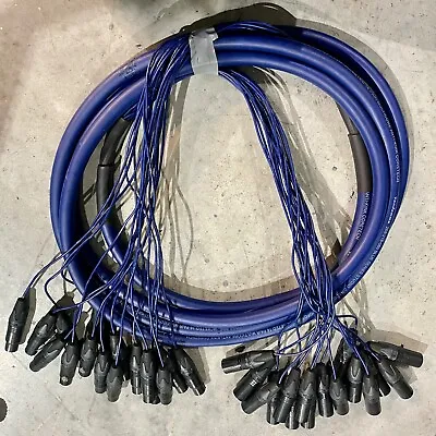 Van Damme 5m 16 Way Balanced Neutrik XLR Studio/Live Multicore/Snake/Loom Cable • £235