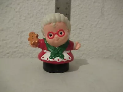 Fisher Price Little People Mrs. Claus With Gingerbread Figure NICE • $15