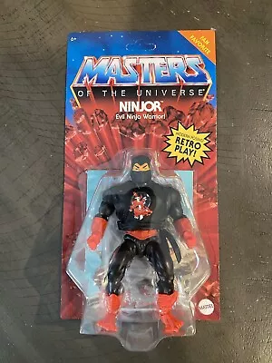 Mattel Masters Of The Universe Origins Ninjor Fan Favorite Action Figure • $24.99